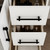 Victoria 42" Solid Wood Freestanding Bathroom Vanity Right Side Drawers with Reinforced Acrylic Sink