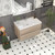 Louis 36" Floating Bathroom Vanity with Reinforced Acrylic Sink