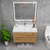 Louis 36" Floating Bathroom Vanity with Reinforced Acrylic Sink