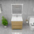 Louis 30" Freestanding Bathroom Vanity with Reinforced Acrylic Sink