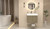 Stella 24" Fluted Floating Bathroom Vanity with Reinforced Acrylic Sink