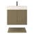 Stella 24" Fluted Floating Bathroom Vanity with Reinforced Acrylic Sink