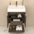 Stella 24" Fluted Floating Bathroom Vanity with Reinforced Acrylic Sink