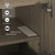 Stella 24" Fluted Floating Bathroom Vanity with Reinforced Acrylic Sink