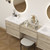SLIM 72" Floating Vanity & Makeup Table Set (24+24+24)