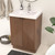 MT 24" Fluted Freestanding Bathroom Vanity with Reinforced Acrylic Sink