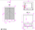MT 24" Fluted Freestanding Bathroom Vanity with Reinforced Acrylic Sink
