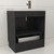 MT 30" Fluted Freestanding Bathroom Vanity with Reinforced Acrylic Sink