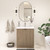 MT 30" Fluted Freestanding Bathroom Vanity with Reinforced Acrylic Sink