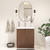 MT 30" Fluted Freestanding Bathroom Vanity with Reinforced Acrylic Sink