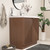 MT 36" Fluted Freestanding Bathroom Vanity with Reinforced Acrylic Sink
