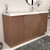 MT 60" Fluted Freestanding Bathroom Vanity with Reinforced Acrylic Reinforced Right Sink