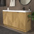 MT 60" Fluted Freestanding Bathroom Vanity with Reinforced Acrylic Reinforced Right Sink