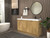 MT 60" Fluted Freestanding Bathroom Vanity with Reinforced Acrylic Reinforced Right Sink