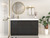 MT 60" Fluted Freestanding Bathroom Vanity with Reinforced Acrylic Reinforced Left Sink