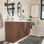 MT 72" Fluted Freestanding Bathroom Vanity with Reinforced Acrylic DOUBLE Sink