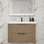 Celine 30'' Wall-Mounted Bathroom Vanity with Reinforced Acrylic Sink