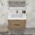 Celine 30'' Wall-Mounted Bathroom Vanity with Reinforced Acrylic Sink
