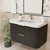 Celine 36'' Wall-Mounted Bathroom Vanity with Reinforced Acrylic Sink