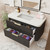 Celine 42'' Wall-Mounted Bathroom Vanity with Reinforced Acrylic Sink