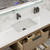 Celine 60'' Single Sink Wall-Mounted Bathroom Vanity with Reinforced Acrylic Sink