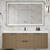 Celine 60'' Single Sink Wall-Mounted Bathroom Vanity with Reinforced Acrylic Sink