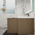 Celine 60'' Double Sink Wall-Mounted Bathroom Vanity with Reinforced Acrylic Sink