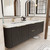 Celine 72'' Double Sink Wall-Mounted Bathroom Vanity with Reinforced Acrylic Sink
