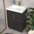Bella 24" Geometric Freestanding Bathroom Vanity with Reinforced Acrylic Sink