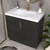 Bella 36" Geometric Freestanding Bathroom Vanity with Reinforced Acrylic Sink