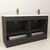 Bella 48" Geometric Freestanding Bathroom Vanity with Reinforced Acrylic Sink