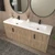 Bella 72" Geometric Freestanding Bathroom Vanity with Reinforced Acrylic  Double Sink