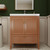 NCS 30" Louvered Freestanding Bathroom Vanity with Acrylic Sink
