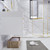 BT001 24" Modern Wall-Mounted Floating Bathroom Vanity with Reinforced Acrylic Sink Top
