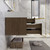 BT001 24" Modern Wall-Mounted Floating Bathroom Vanity with Reinforced Acrylic Sink Top