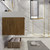 BT001 24" Modern Wall-Mounted Floating Bathroom Vanity with Reinforced Acrylic Sink Top