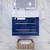 BT001 30" Modern Wall-Mounted Floating Bathroom Vanity with Reinforced Acrylic Sink Top