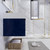 BT001 30" Modern Wall-Mounted Floating Bathroom Vanity with Reinforced Acrylic Sink Top