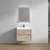 SLIM 30" Wall Mounted Modern Bathroom Vanity