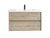SLIM 42" Wall Mounted Modern Bathroom Vanity