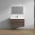 SLIM 42" Wall Mounted Modern Bathroom Vanity