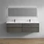 SLIM 84" Double Sink Wall Mounted Modern Bathroom Vanity