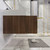 BT001 36" Modern Wall-Mounted Floating Bathroom Vanity with Right Drawers and Reinforced Acrylic Sink Top