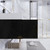 BT001 42" Modern Wall-Mounted Floating Bathroom Vanity with Right Drawers and Reinforced Acrylic Sink Top