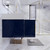 BT001 60" Modern Wall-Mounted Floating Single Sink Bathroom Vanity with Reinforced Acrylic Sink Top