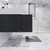 BT001 60" Modern Wall-Mounted Floating Single Sink Bathroom Vanity with Reinforced Acrylic Sink Top