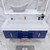 BT001 60" Modern Wall-Mounted Floating Single Sink Bathroom Vanity with Reinforced Acrylic Sink Top