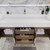 BT001 60" Modern Wall-Mounted Floating Single Sink Bathroom Vanity with Reinforced Acrylic Sink Top
