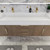BT001 60" Modern Wall-Mounted Floating Double Sink Bathroom Vanity with Reinforced Acrylic Sink Top