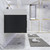 BT001 72" Modern Wall-Mounted Floating Double Sink Bathroom Vanity with Reinforced Acrylic Sink Top